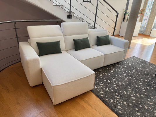 DIVANO 3 POSTI CON CHAISE LONGUE